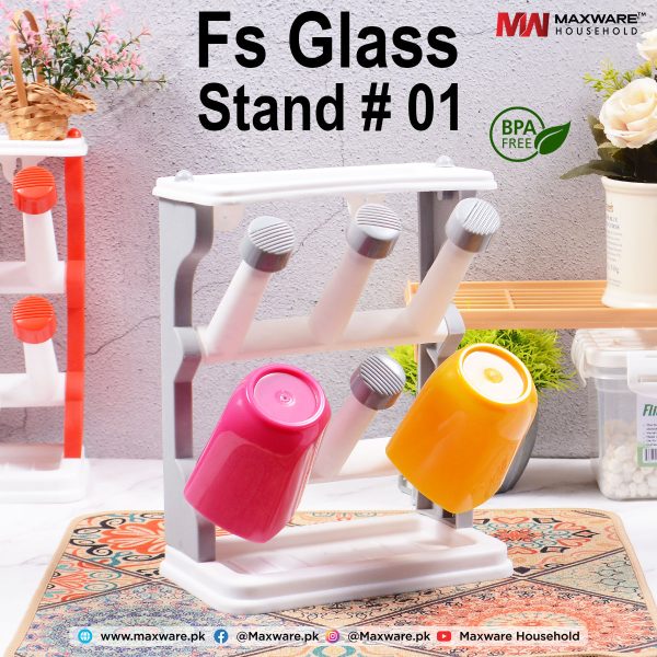 FS Glass Stand 1 – Maxware