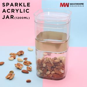 Sparkle Acrylic Jar 1200 ml 2