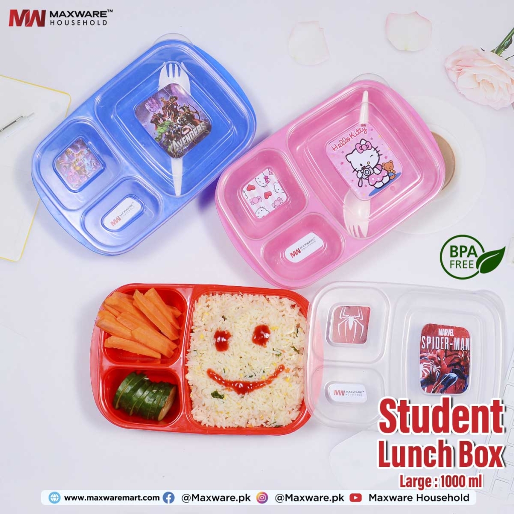 Student Lunch Box Large - Maxware Household