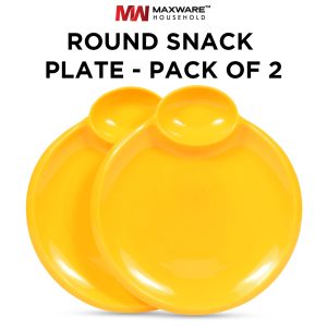 Round Snack Plate