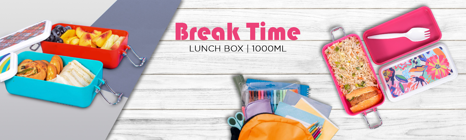 maxware household break time lunchbox