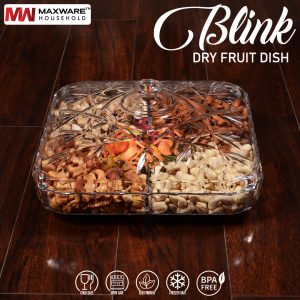 Blink dry fruit dish - maxware household