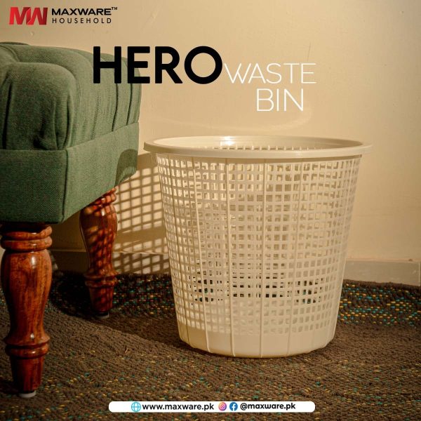 17-Hero Waste Bin