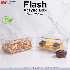 Flash Acrylic Box by Maxware Hosuehold