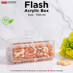 Flash Acrylic Box by Maxware Household