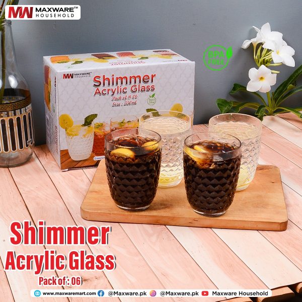 Shimmer Acrylic Glass