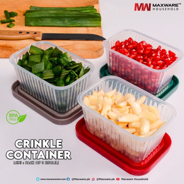 Crinkle Container Mini